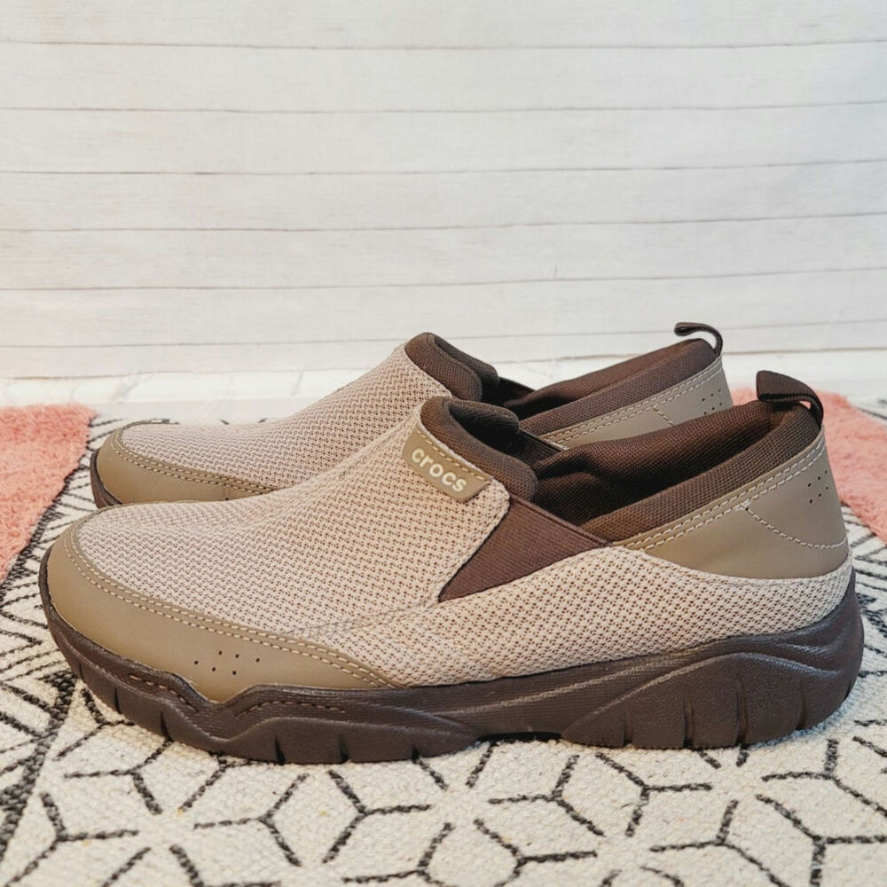 Crocs Swiftwater Edge Mesh Slip On Loafer, Sz 11 - image 1